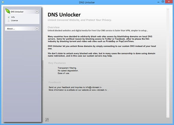 DNS Unlocker